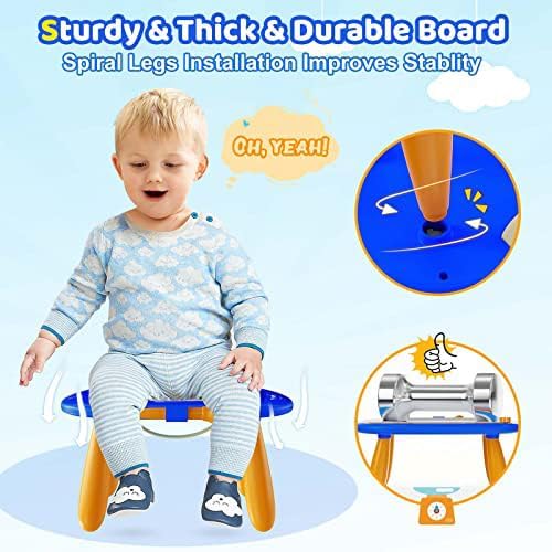 Kikidex Toddlers Toys Age 1-3, Magnetic Drawing Board, Toddler Girl Toys for 1-2 Year Old, Doodle