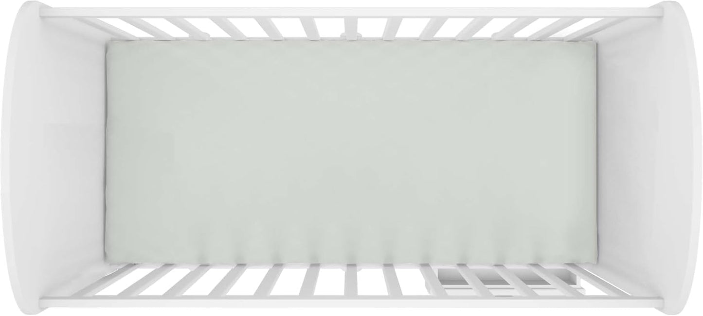 Hooga Grounding Crib Sheet, Organic Fitted Grounded Sheet for Baby Crib, Earth Connected Bedding