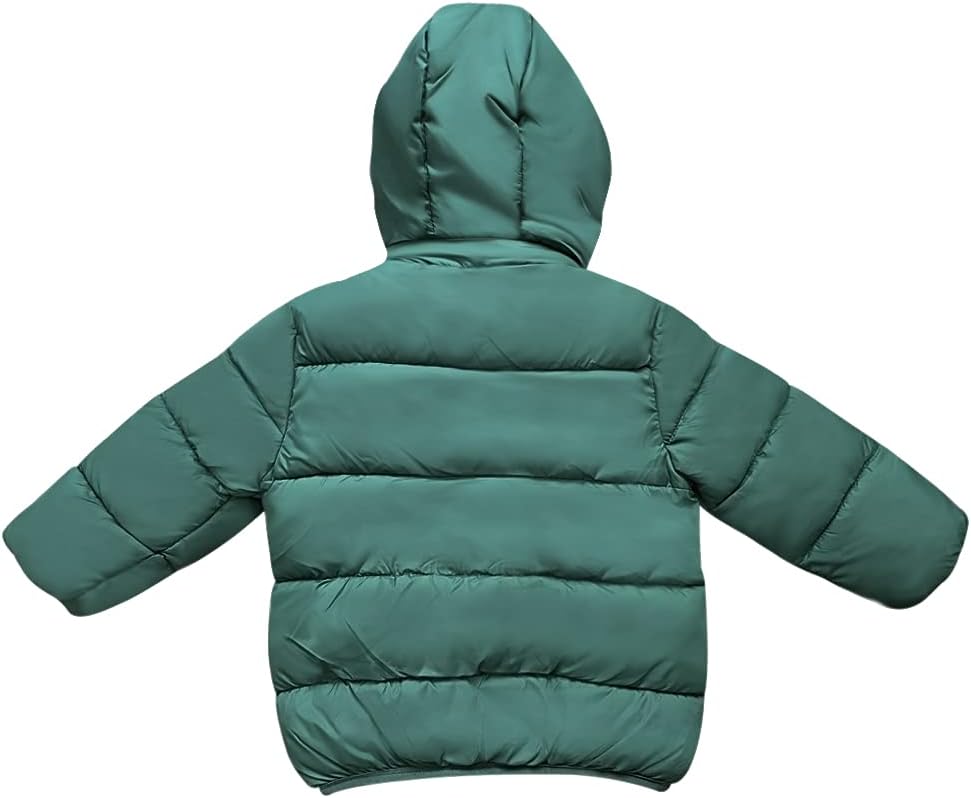 Baby Girls Boys' Winter Fleece Jackets With Hooded Toddler Cotton Dress Warm Lined Coat Outer