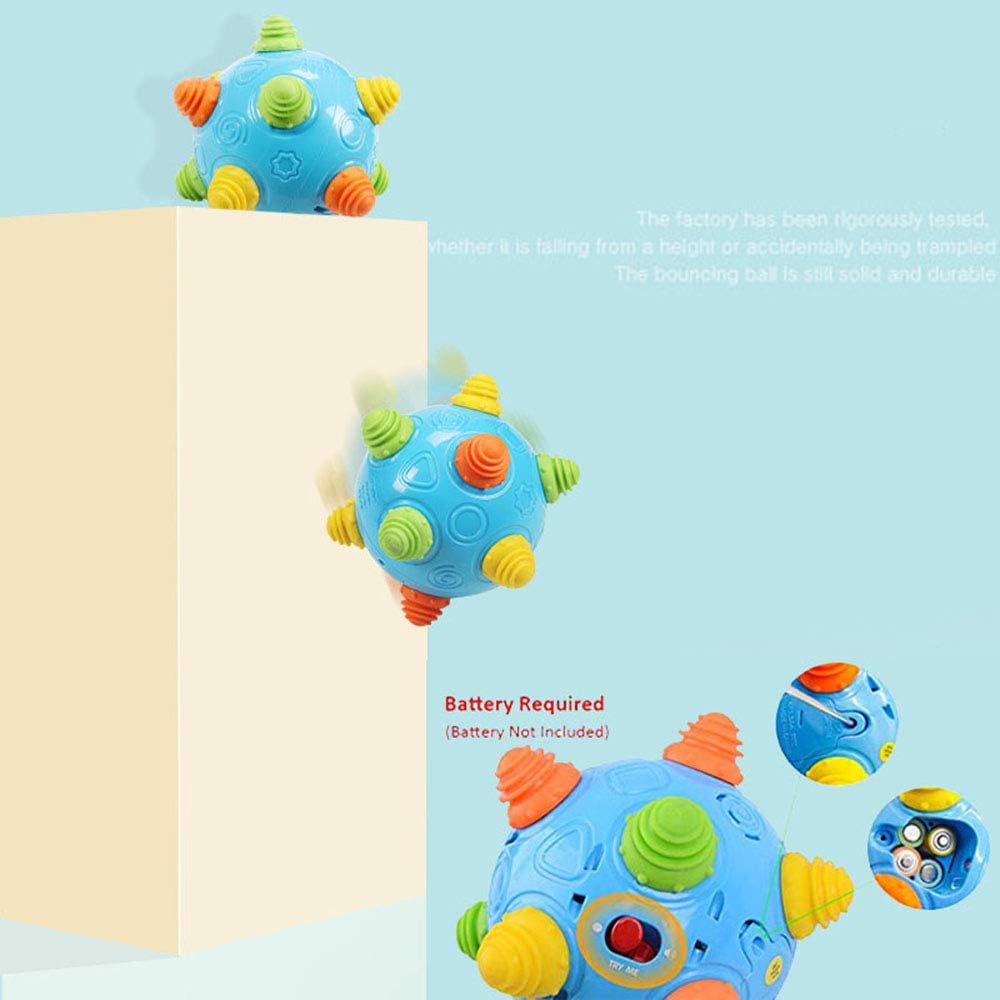 Toddler's Music Dancing Shake Ball - Move, Crawl, Bounce, Sensory Learning for Kids and Babies, Fun