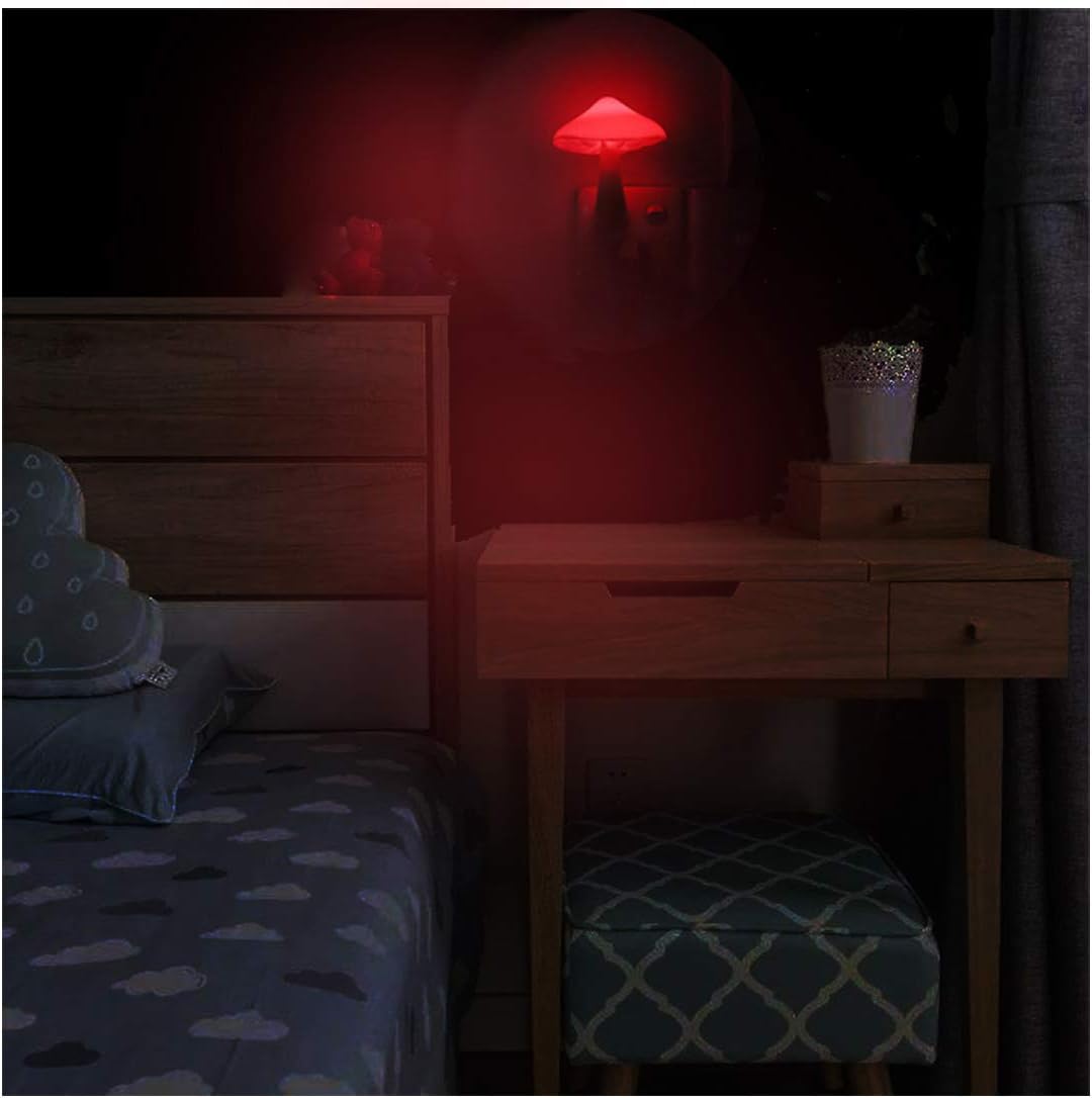 AUSAYE Sensor Led Nigh Light Plug in Nightlight for Kids Adults,Auto On/Off Night Lights Wall Lamp