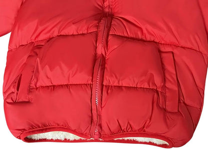 Baby Girls Boys' Winter Fleece Jackets With Hooded Toddler Cotton Dress Warm Lined Coat Outer