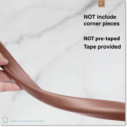 Roving Cove Slim-Fit Edge Protector for Baby Proofing (9ft Small Edge Only), Soft Rubber Foam