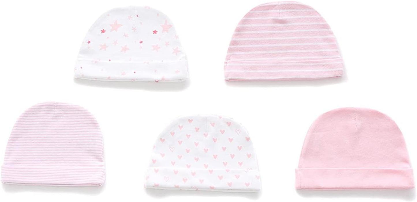 Newborn Layette Gift Set 27-Piece Baby Girl Clothes Bodysuits, Pants Essentials and Accessories