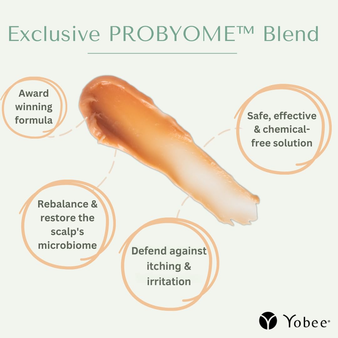 Yobee Calm & Comfort Scalp Mask, Soothing, Gentle Hair Care, Clinically Proven, Sensitive-Skin