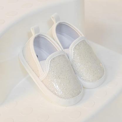 Morbido Infant Baby Boys Girls Canvas Sneaker Toddler Slip On Anti Skid Newborn First Walkers Candy