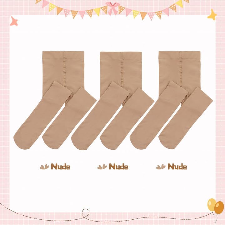 Girls Ballet Dance Tights for Toddler Baby Soft Athletic Leggings Infant Elastic Dance Tights for