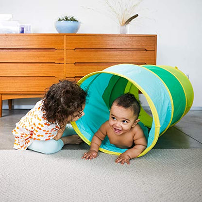 LOVEVERY | The Organic Cotton Play Tunnel | Pop-Up & Collapsible Play Tunnel with Organic Cotton