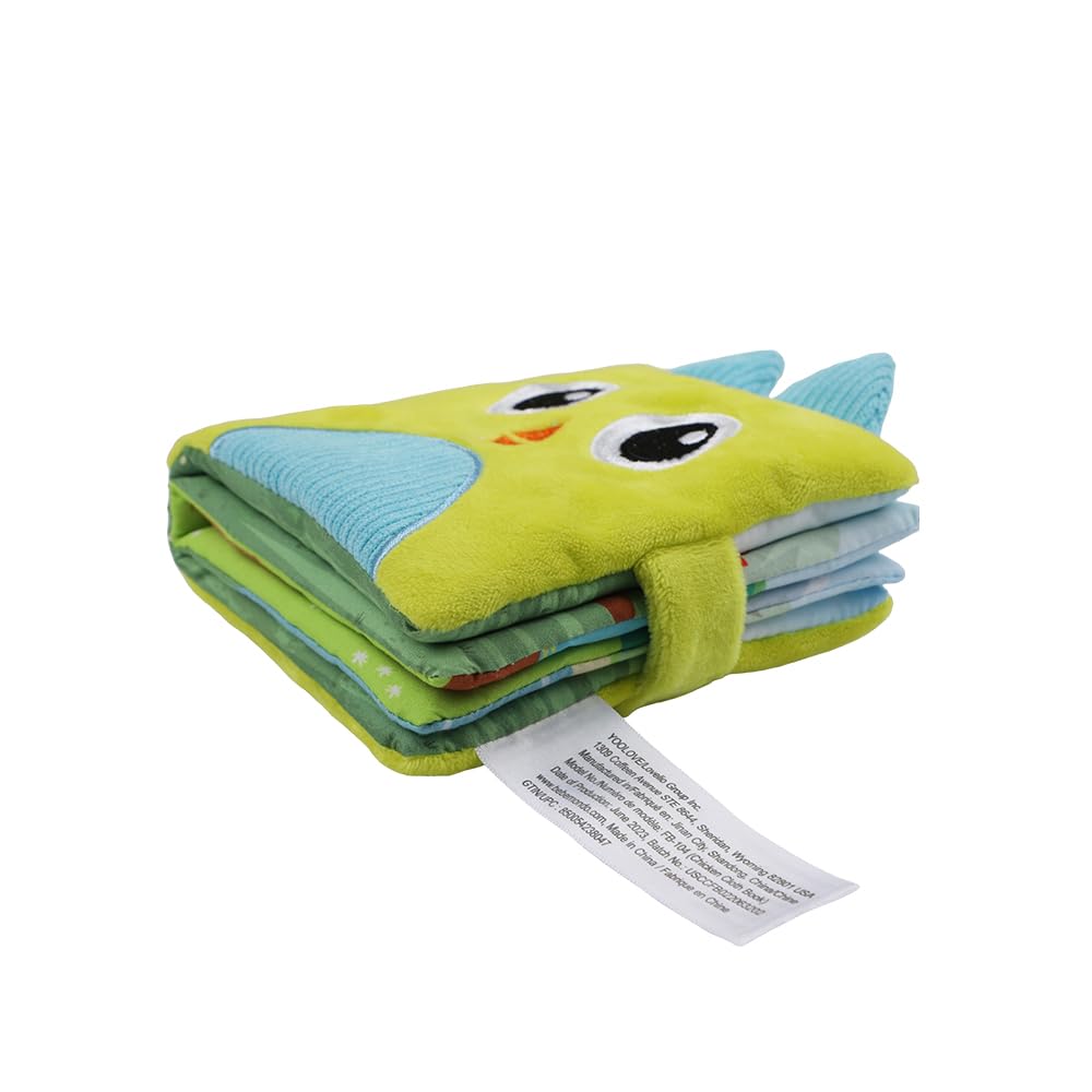Soft Baby Books Gift Set – Cloth Crinkle Books for Infants 0-3-6-12 Months, Newborn Teething Toy