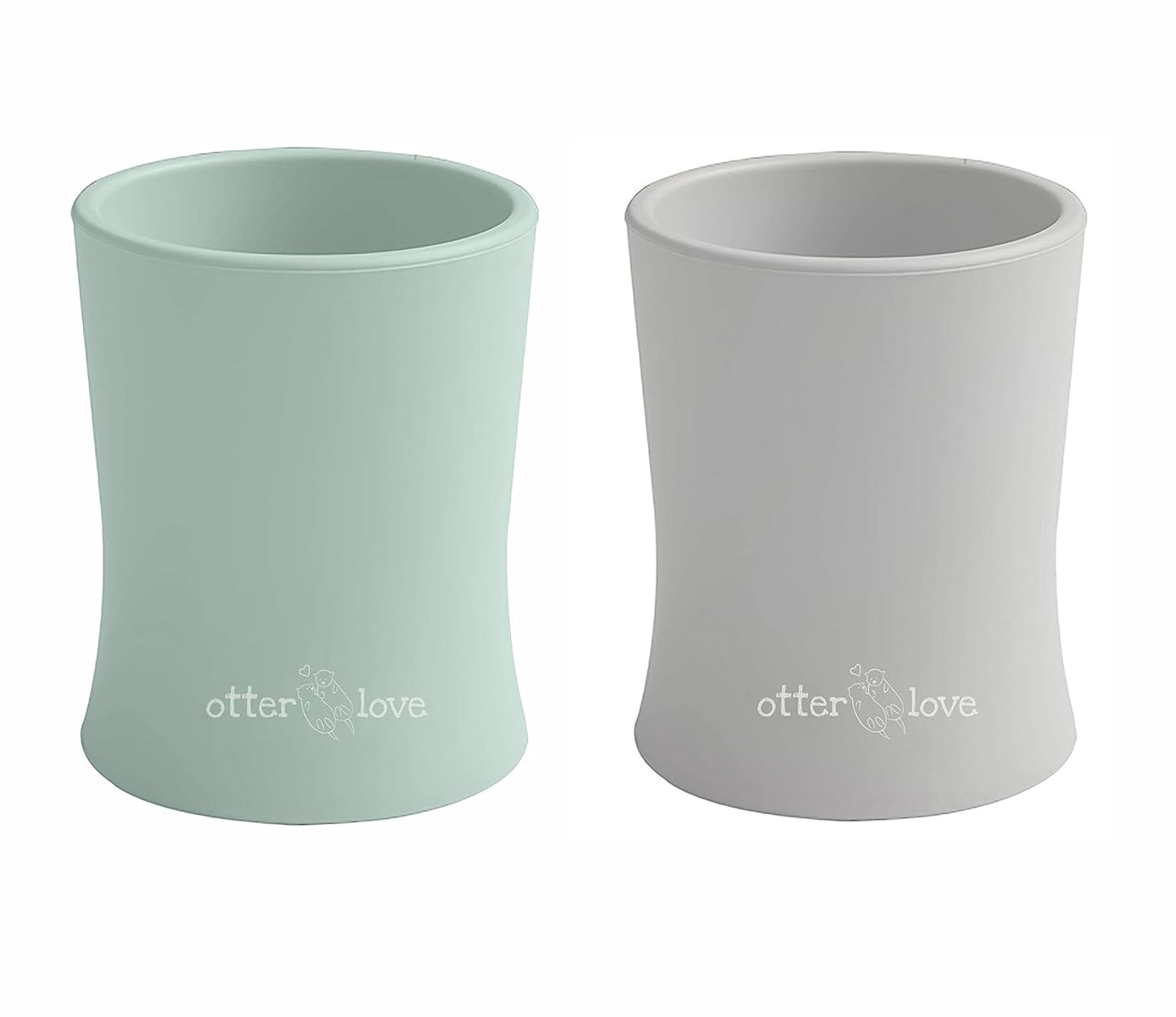 otterlove Silicone Baby & Toddler Training Cup - Pediatric OT Approved - 100% Platinum Pure LFGB