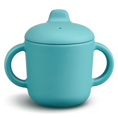 6 Months+ Sippy Cups with Handles,Small Silicone Sippy Cups Leak Proof 5oz,No Spill Sippy cups for