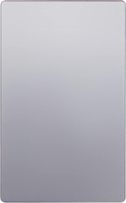 ENERLITES Screwless Blank Wall Plate, Child Safe Blank Device Outlet Cover, Standard Size, 1-Gang