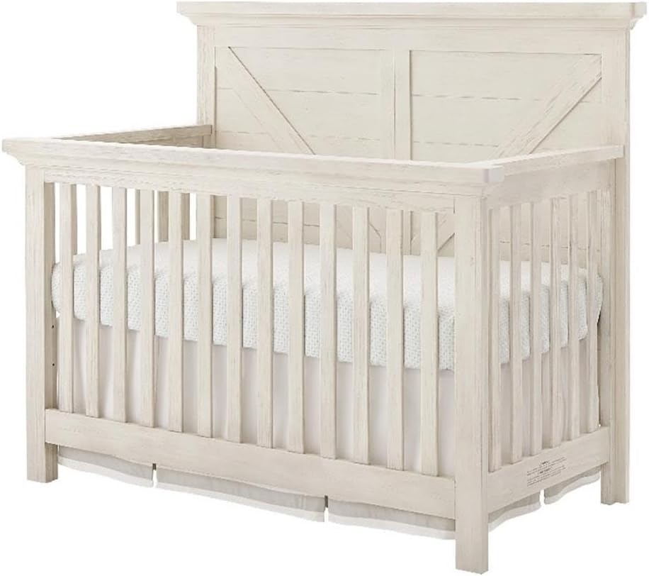 Pemberly Row Traditional 4 in 1 Convertible Crib