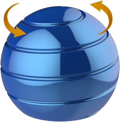 Kinetic Desk Spinning Toy, 1.54'' Kinetic Desktop Toy Ball for Anxiety ADHD, Optical Illusion