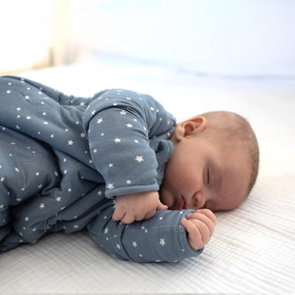 GUNAMUNA Unisex Long-Sleeve Sleep Sack, Wearable Sleep Bag for Babies and Toddlers, Soft Rayon, 1.0