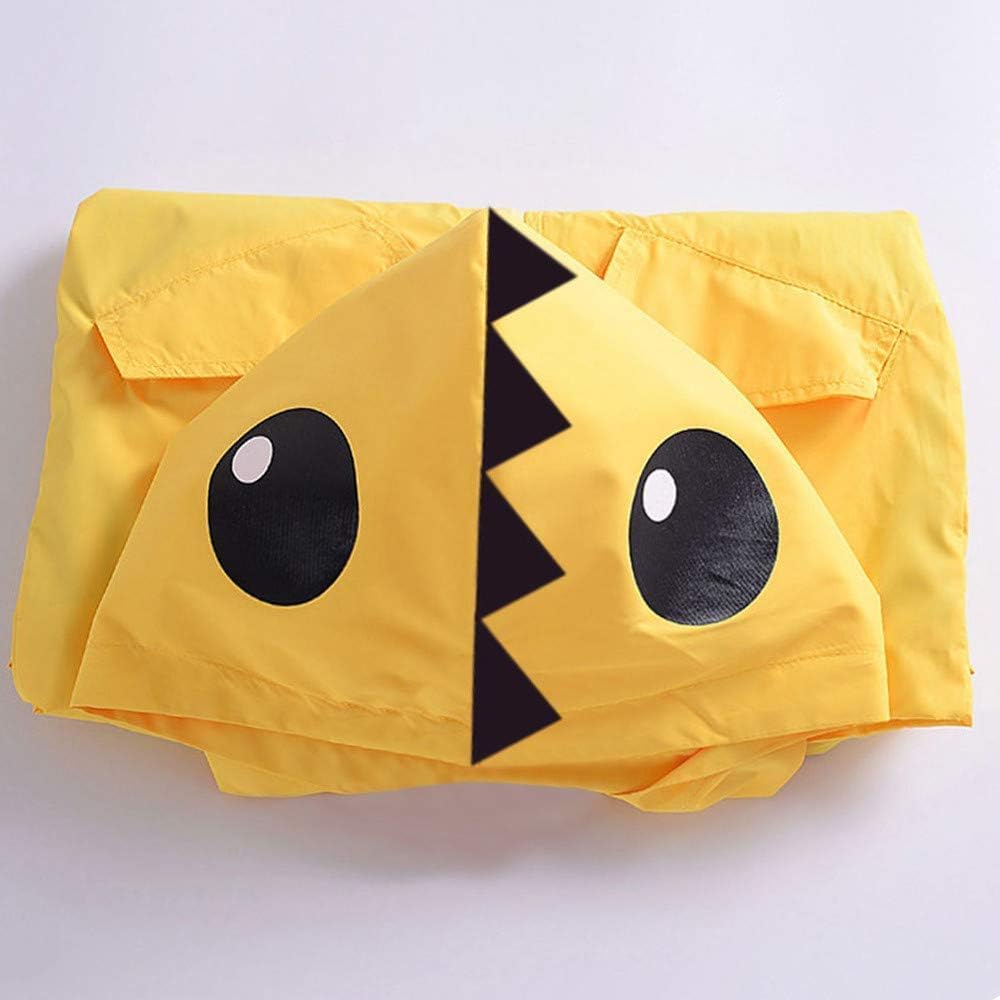 Toddler Baby Boy Girl Duck Rain Jacket Cute Cartoon Yellow Raincoat Hoodie Kids Coat Fall Winter