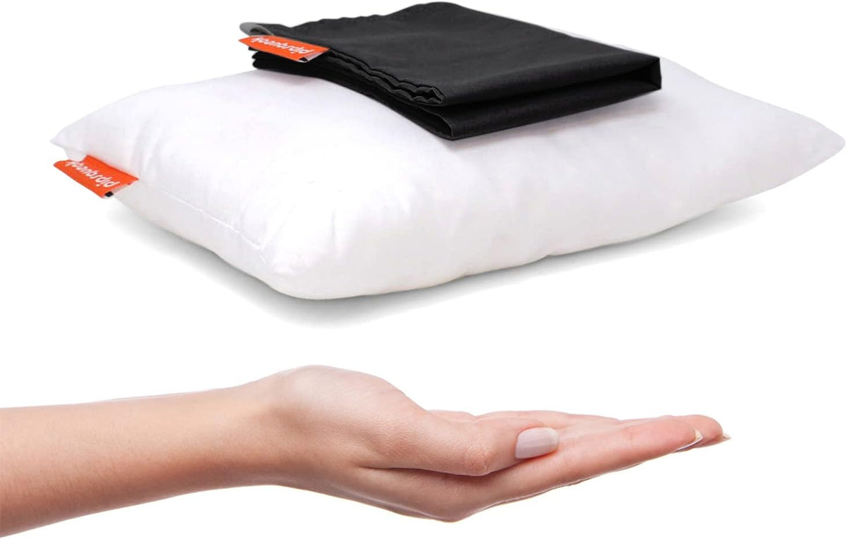 Pipsqueak Pillow - Small, Mini, Tiny - 11 x 7 in - Perfect for Travel, Cars, Airplanes, Camping