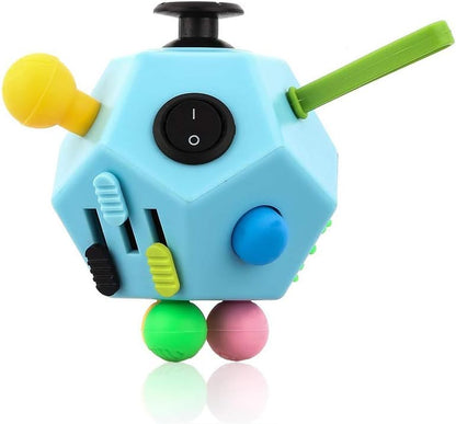 12 Sided Cube Toys,Fidget Toys Relief Stress and Anxiety Depression Anti for Kids and Adults with