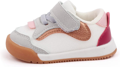 Baby Boy Girl Shoes Infant Non Slip Sneakers Breathable Lightweight Toddler First Walking Shoes 6