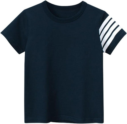 Boys' 4-Pack Excavator Short Sleeve Crewneck T-Shirts Top Tee Size 2-7 Years Toddler Boys' Value