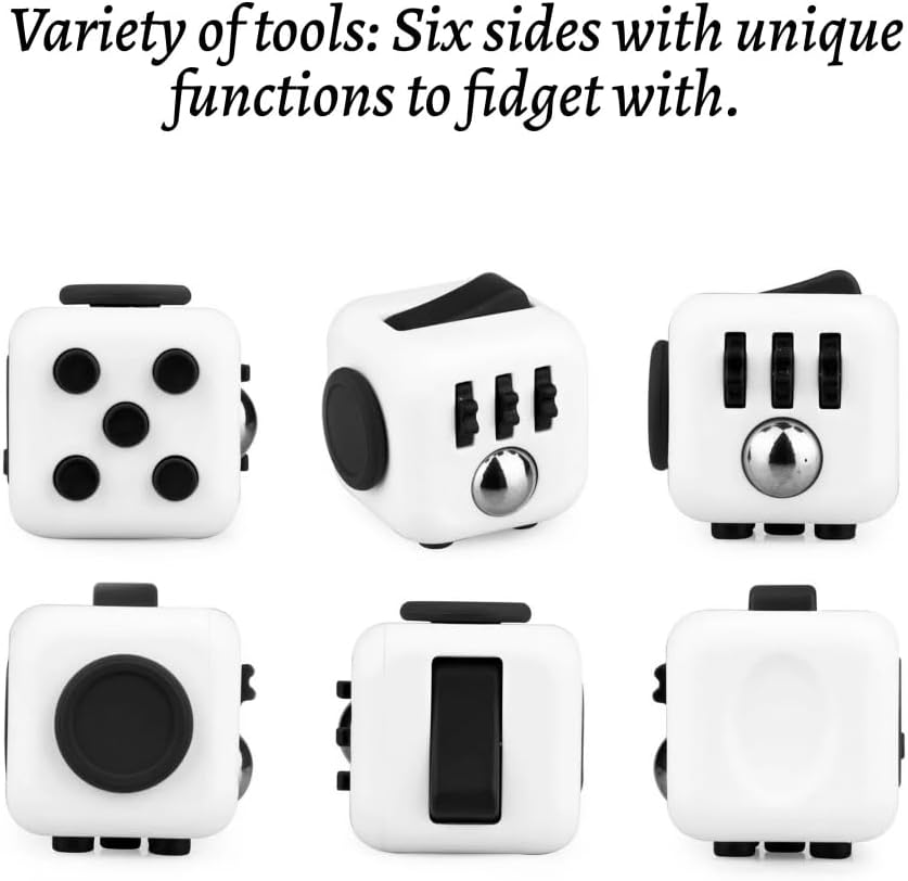 Fidget Gadget Toy - Premium Quality Stress Relief Cube Toy for Adults and Kids - Improve Focus