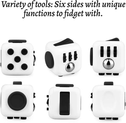 Fidget Gadget Toy - Premium Quality Stress Relief Cube Toy for Adults and Kids - Improve Focus