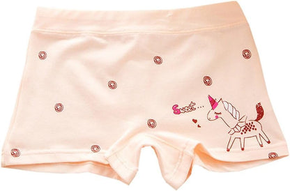 CHUNG Toddler Little Girls Kids Briefs Panties Soft Cotton Boyshort Underwear Pack Big Girl Daily
