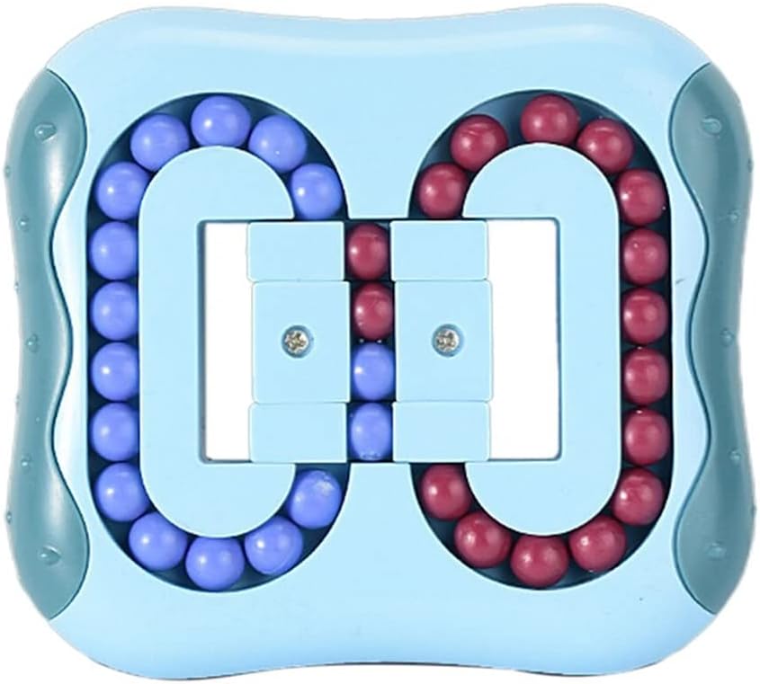 Magic Bean Rotating Cube Puzzle Fidget Toys Anti Stress Ball IQ Games Educational Sensory Easter