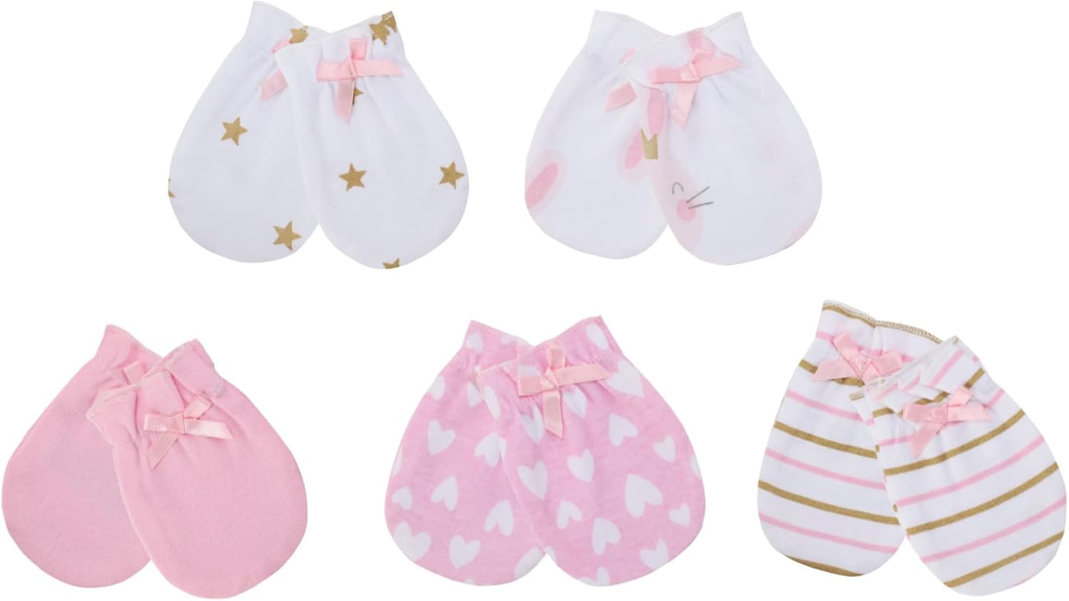Newborn Layette Gift Set Bodysuits Pants for Baby Girl and Boy 24 Piece 100% Cotton Essentials and