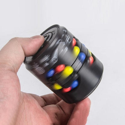 Magic Cube and Fidget Spinner, Rotating Fidget Cube Toy Set, Idea ADHD Fidget Toys, Adult Fidget
