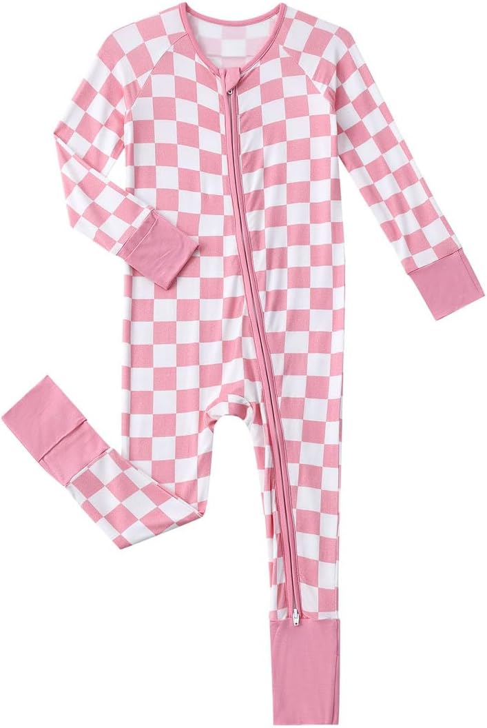 Baby Viscose from Bamboo Pajamas - Infant Boys Girls Footless Zippy Pjs Sleep 'N Play Clothes - One