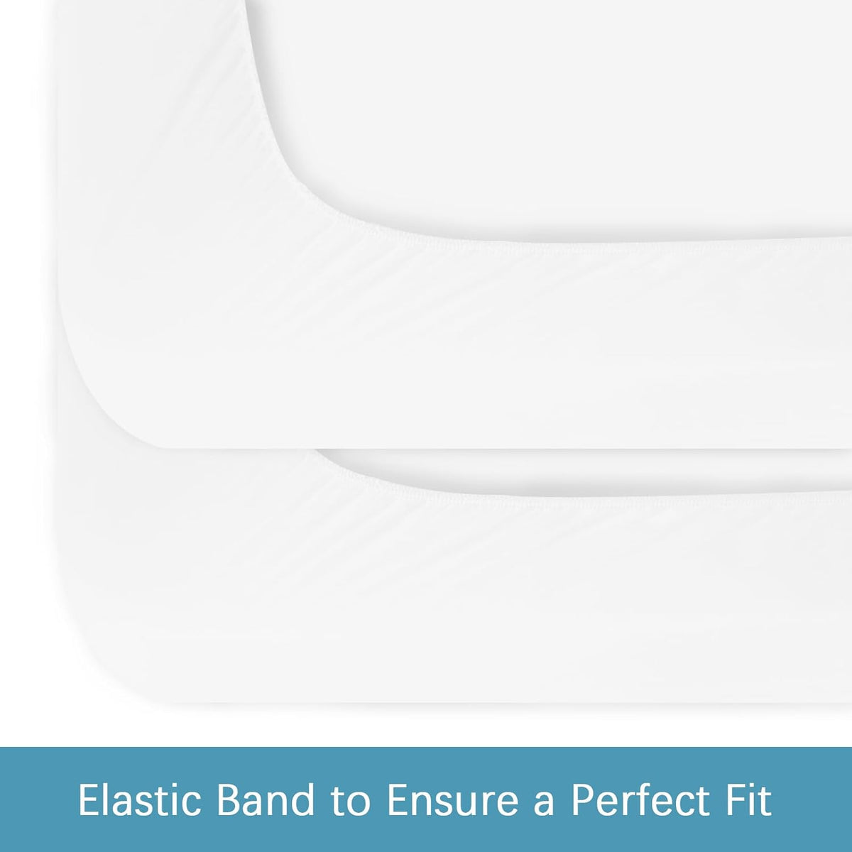 2 Pack King Mattress Protector Waterproof, Noiseless & Soft Coverage King Size Mattress Cover
