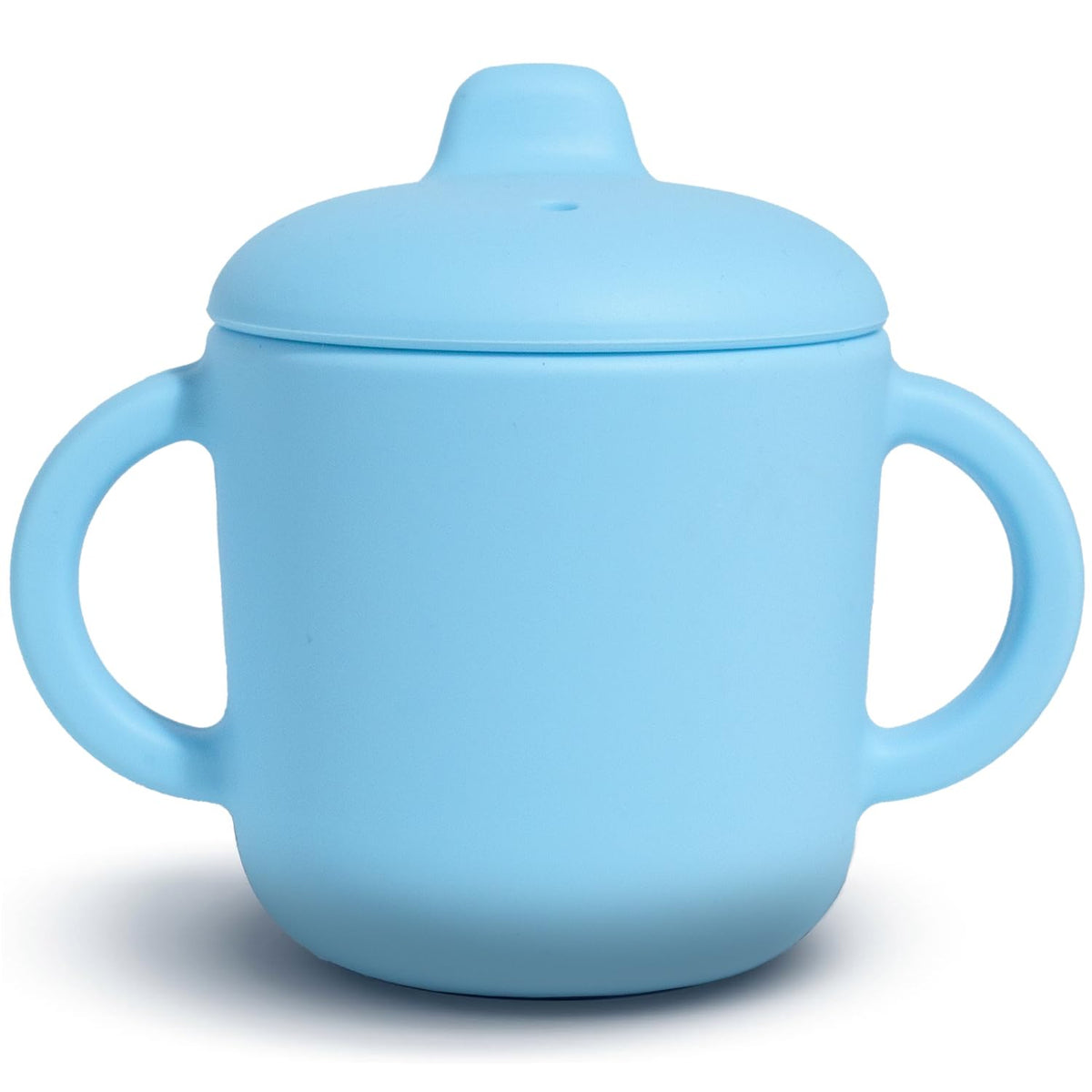 6 Months+ Sippy Cups with Handles, Small Silicone Sippy Cups Leak Proof 5oz,No Spill Sippy cups for