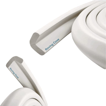 Roving Cove HeftyFit Edge Protector for Baby Proofing (9ft Large Edge Only), Heavy-Duty Soft