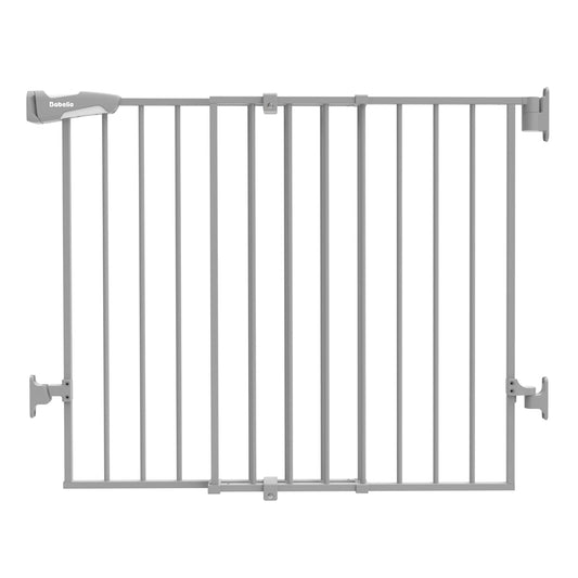 Babelio 34" Extra Tall Baby/Dog Gate with No Threshold Design Walk Thru Door, 26-43" Auto Close