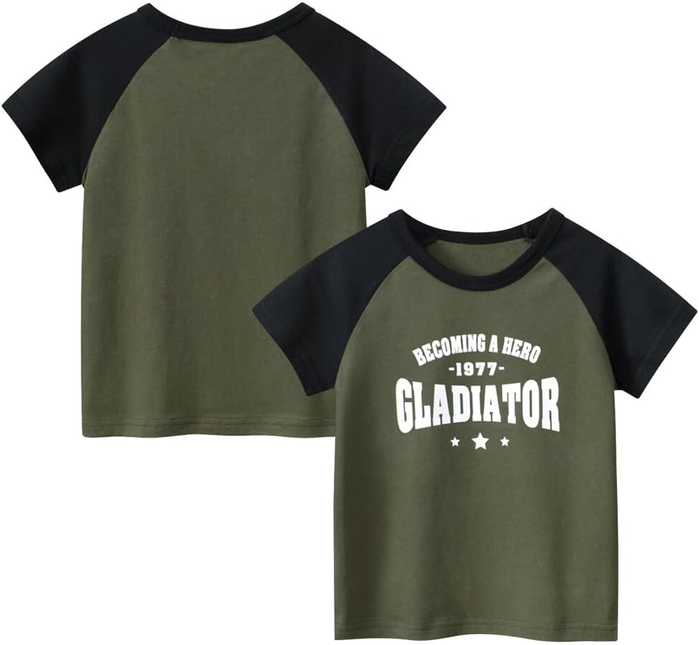 Boys' 4-Pack Excavator Short Sleeve Crewneck T-Shirts Top Tee Size 2-7 Years Toddler Boys' Value