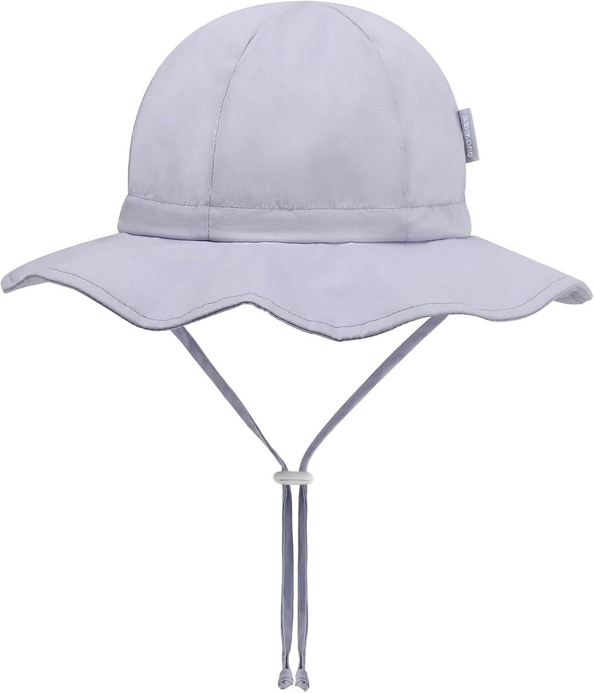 UPF 50+ Baby Bucket Hat - Wide Brim Sun Protection Beach Cap for Girls - Cute & Adjustable Toddler