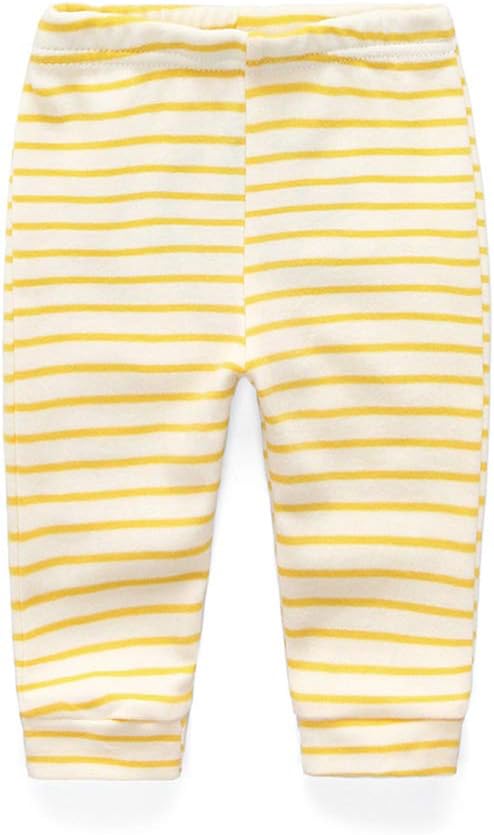 Unisex Newborn Baby Cotton 4-Pack Pants Embroidery Pringting Casual Leggings 0-24 Months for Boys