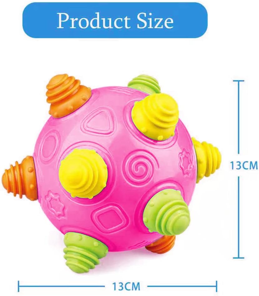 Toddler's Music Dancing Shake Ball - Move, Crawl, Bounce, Sensory Learning for Kids and Babies, Fun