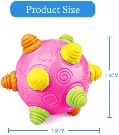 Toddler's Music Dancing Shake Ball - Move, Crawl, Bounce, Sensory Learning for Kids and Babies, Fun