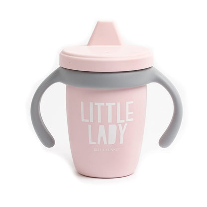 Sippy Cup by Bella Tunno, Silicone Training Cup with Transition Handles for Infants, Toddlers &