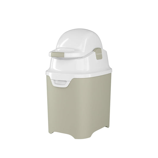 Foundations Mini Diaper Pail with Airtight Lid - Durable & Odorless Diaper Disposal, Large