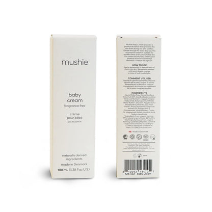 mushie Baby Cream | Healing Ointment for Dry, Chaffed Skin, Diaper Rash, & Minor Scratches |