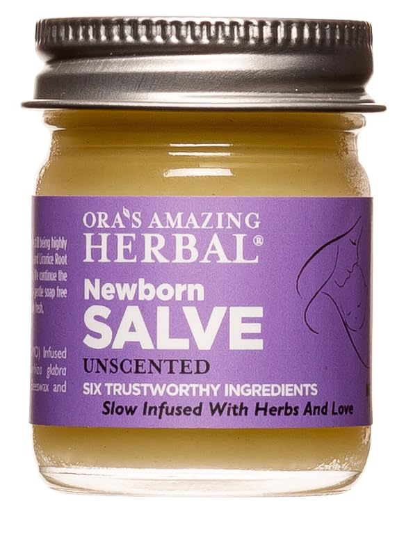 Ora's amazing Herbal, Newborn Salve, Diaper Rash Cream, Calendula Baby Balm, EWG Verified Baby
