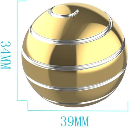 Kinetic Desk Toy Ball, 1.54'' Kinetic Desktop Spinning Toys, Optical Illusion Fidget Toys Gadgets