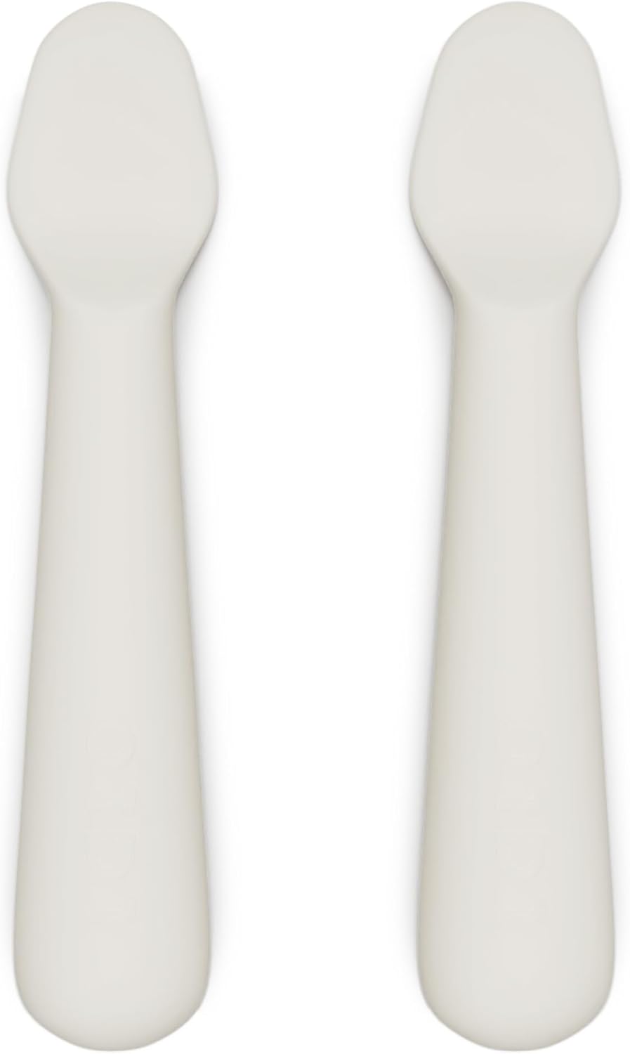 Lalo Little Spoon Set - 2 Piece Baby Spoons Set for Infants & Babies - Made From Food Grade