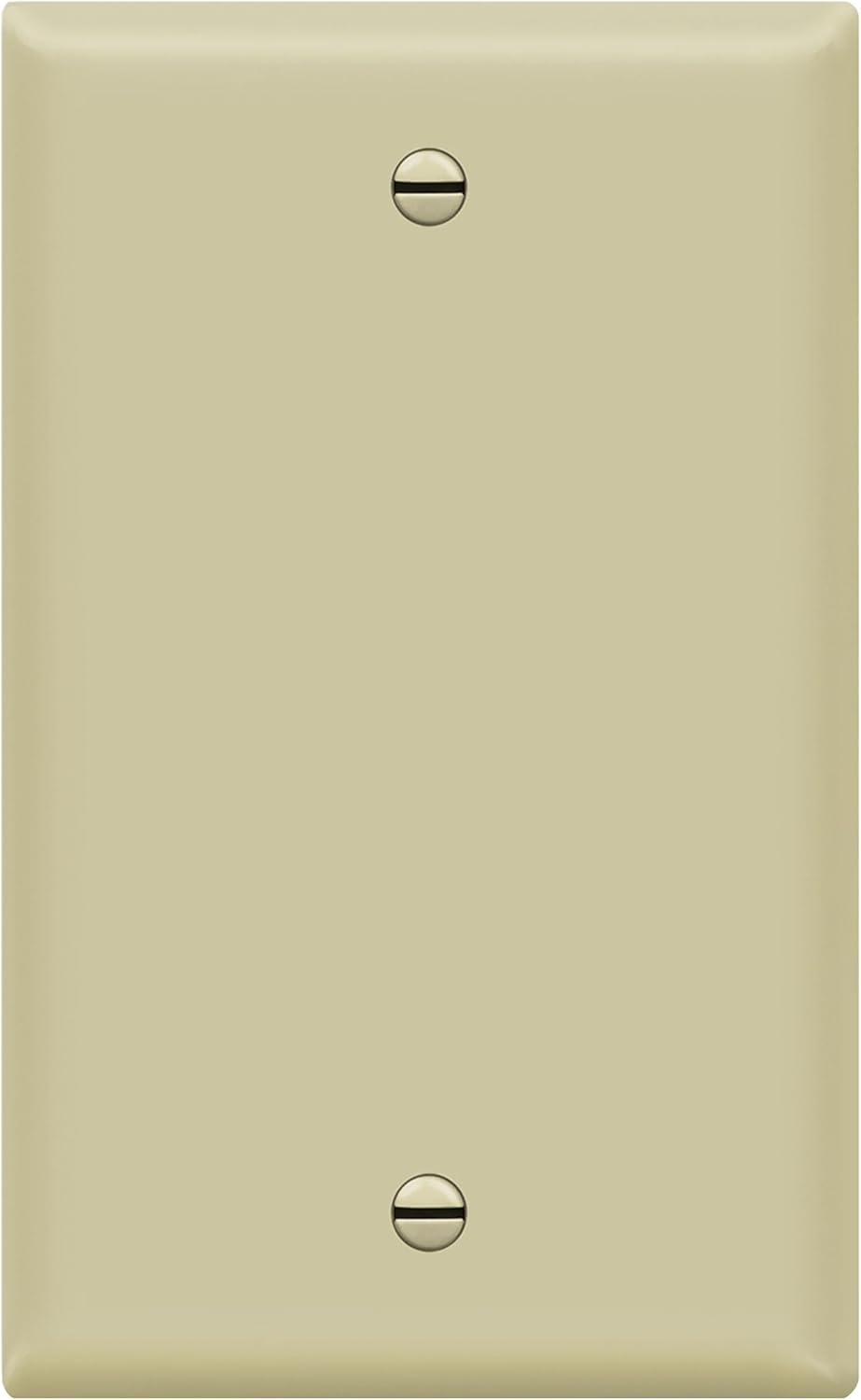 ENERLITES Blank Device Wall Plate, Gloss Finish, Standard Size 1-Gang 4.50" x 2.76", Polycarbonate