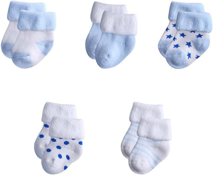 Newborn Layette Gift Set Bodysuits Pants for Baby Girl and Boy 24 Piece 100% Cotton Essentials and