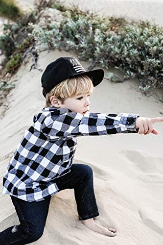 Baby Hats - Baseball Hat, Newborn Youth Flat Brim Mesh Trucker Surf Skate Bubba Bro Fitted Beach