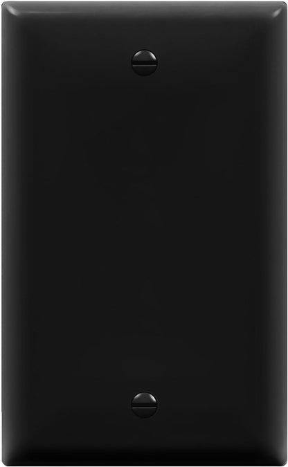 ENERLITES Blank Device Wall Plate, Gloss Finish, Standard Size 1-Gang 4.50" x 2.76", Polycarbonate